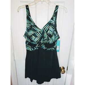 SEPTANGLE women's 1 piece bathing suit NWT